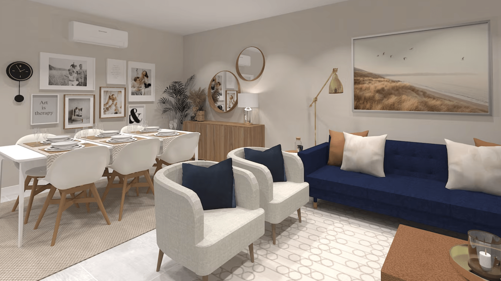 GA Construction creating interior design service in Islamabad