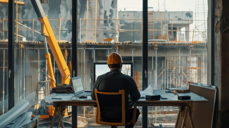 Construction company near Marriott Hotel Islamabad providing building, renovation, interior design, and architecture services for homes and offices.