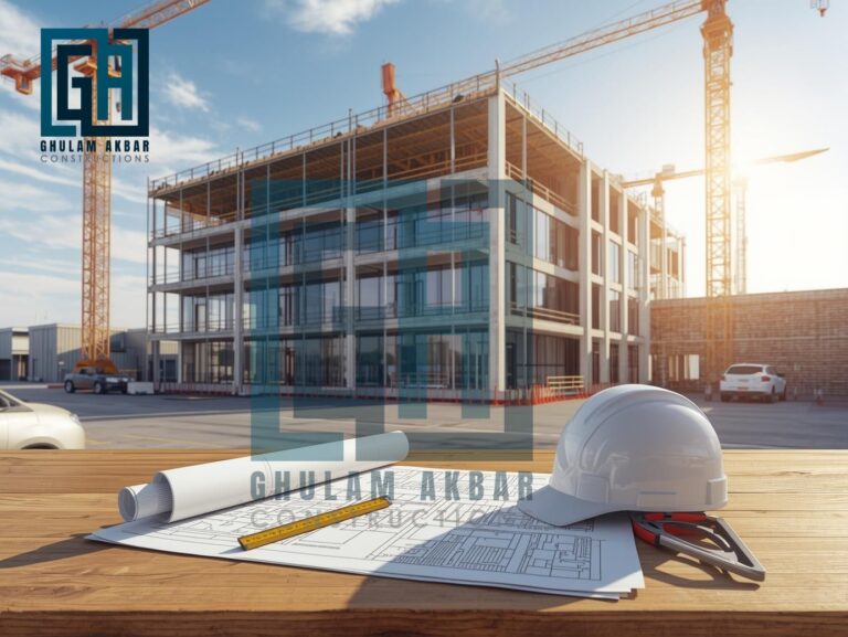Construction company near COMSATS providing modern building and renovation services