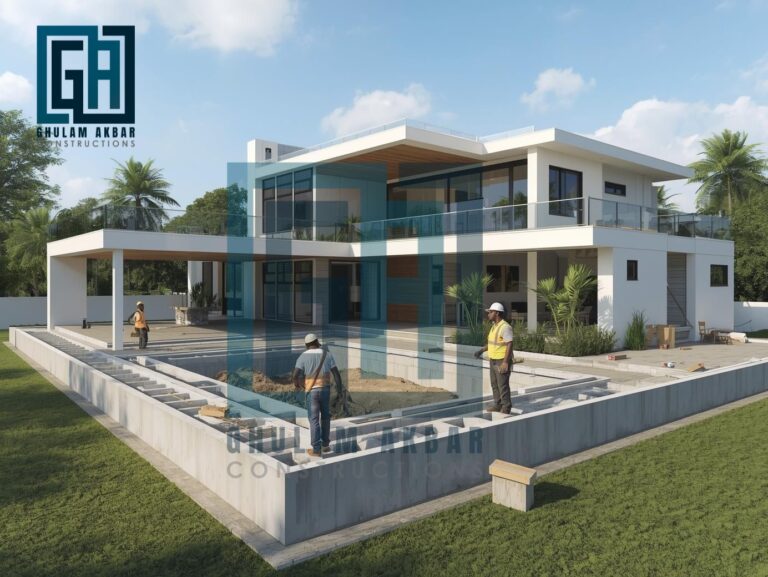 Construction Company In PWD Islamabad providing residential and commercial building services